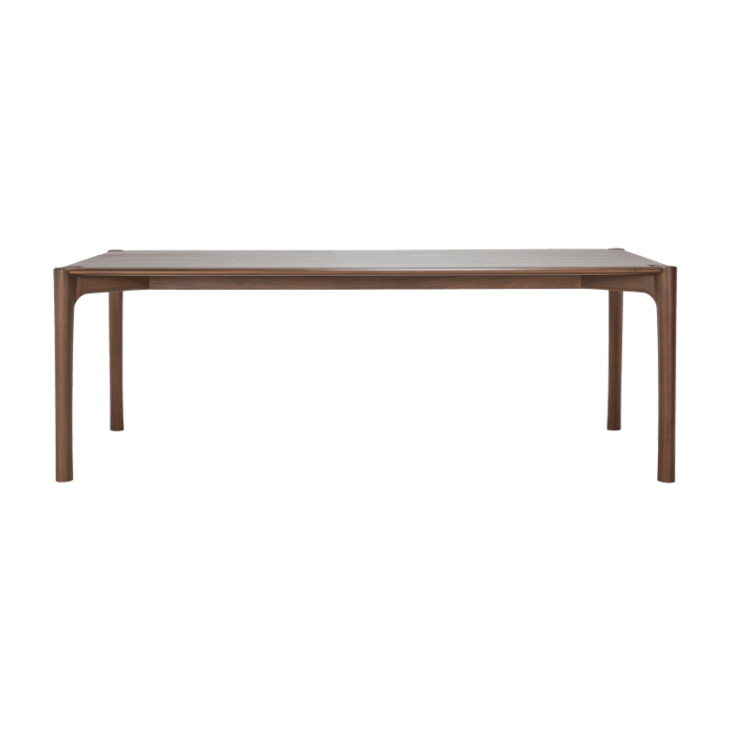 11559 PI dining table teak brown 220 front cut HQ