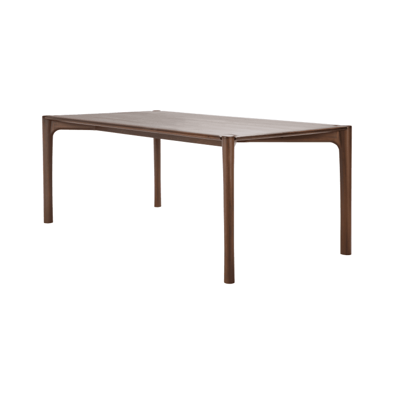 11559 PI dining table teak brown 220 side cut HQ