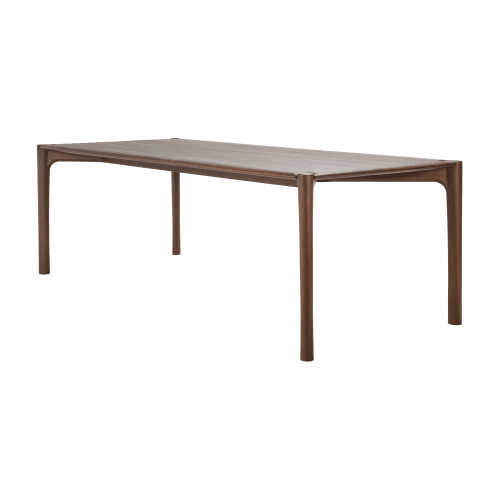 11560 PI dining table teak brown 240 side cut HQ