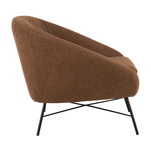 20133 Barrow lounge chair copper profile cut HQ