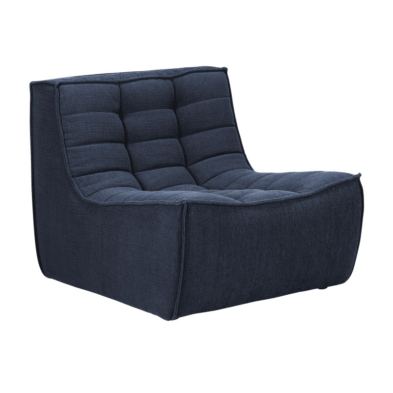 20222 N701 Sofa 1 seater graphite profile cut HQ