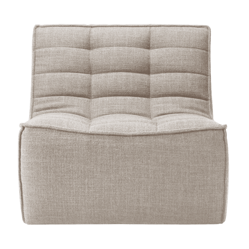 20229 N701 sofa 1 seater beige front cut HQ Copy