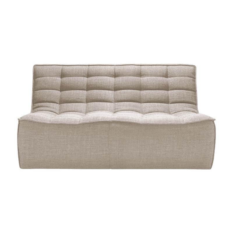 20230 N701 sofa 2 seater beige front cut HQ