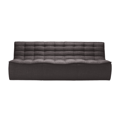 20234 N701 sofa 3 seater dark grey front cut HQ