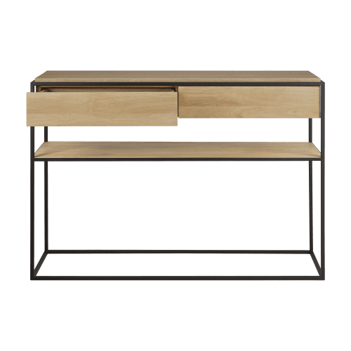 26872 Oak Monolit console front open cut HQ