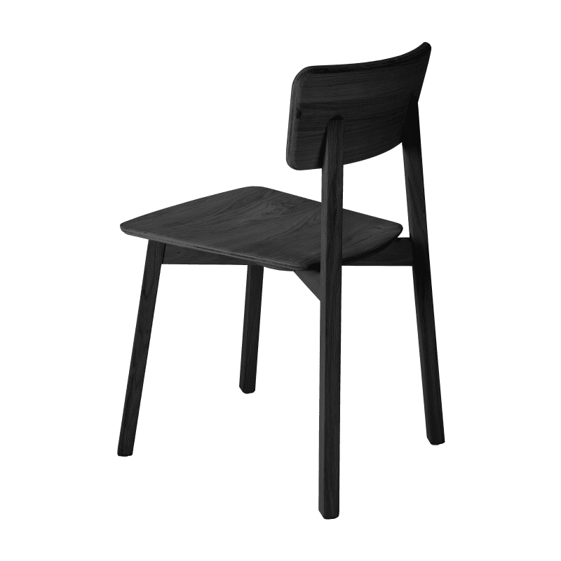 50673 Oak Casale black dining chair side02 cut HQ