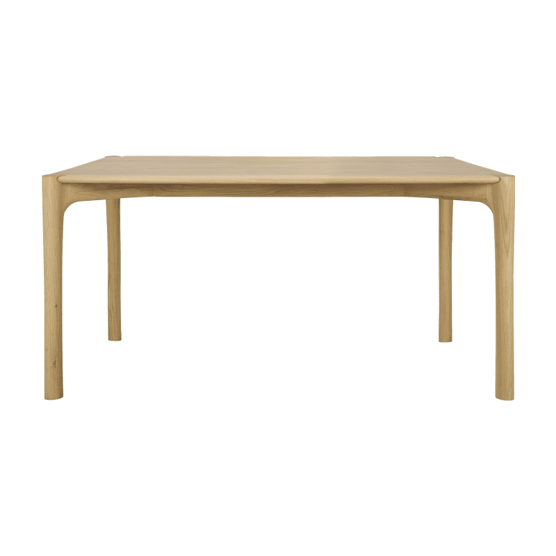 51326 PI dining table oak 160 front cut HQ