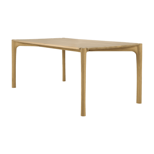 51328 PI dining table oak 200 side cut HQ