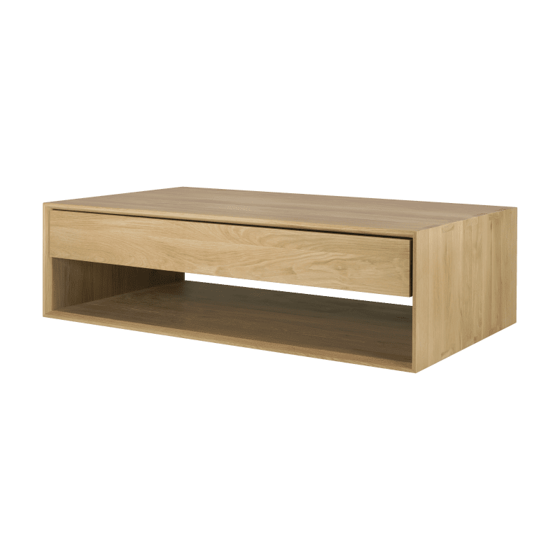 51445 Oak Nordic coffee table side cut HQ