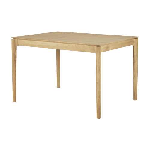 51487 Bok extendable dining table oak rectangular side01 HQ