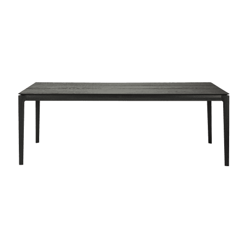 51507 Oak Bok black dining table front cut HQ f9eec68e 8b4f 497b 8f19 f441b6d8906b