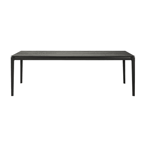 51509 Oak Bok black dining table front cut HQ 0f4c02a4 0353 47ff b2d4 9829489f0e0c