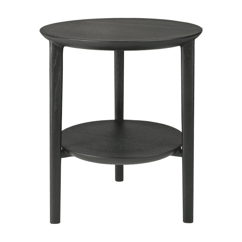 51510 Oak Black Bok side table front cut HQ