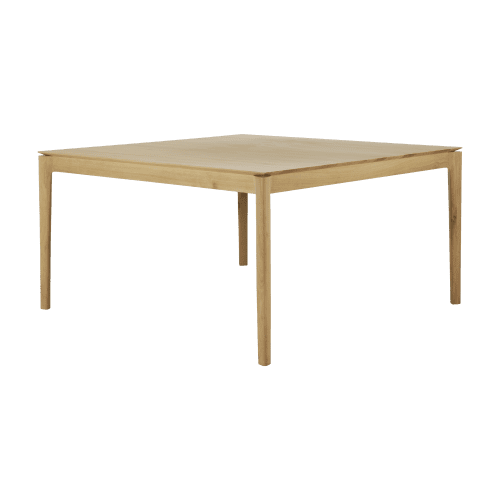 51519 Oak Bok dining table side cut HQ