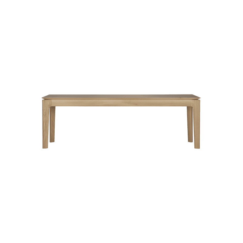 51531 Oak Bok bench 146w front cut HQ