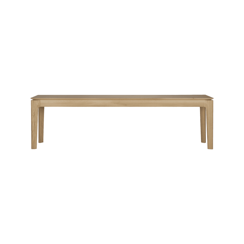 51532 Oak Bok bench 166w front cut HQ