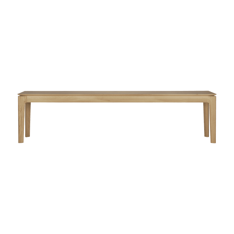 51533 Oak Bok bench 186w front cut HQ