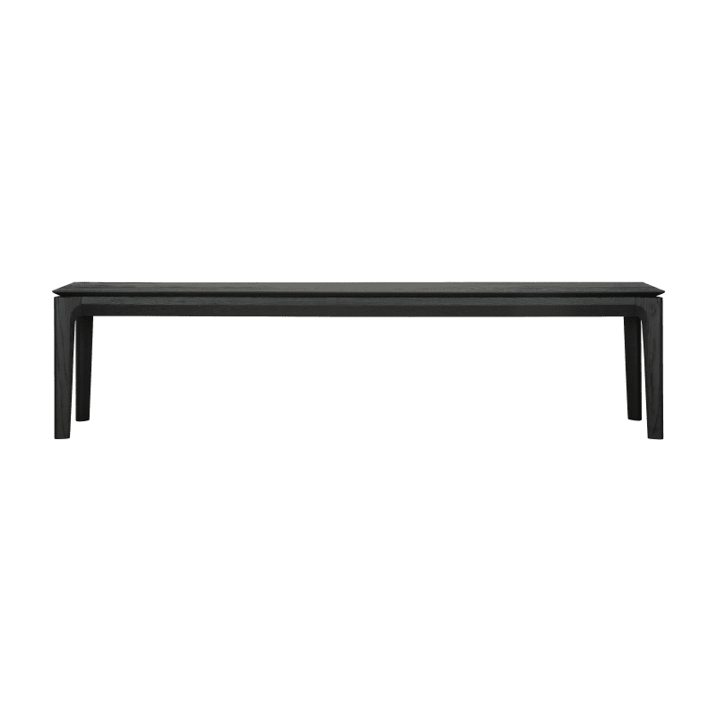 51538 Oak Bok black bench 186w front cut HQ