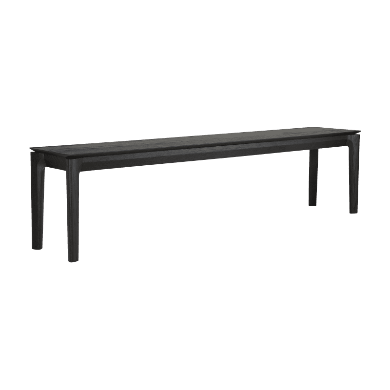 51538 Oak Bok black bench 186w side cut HQ