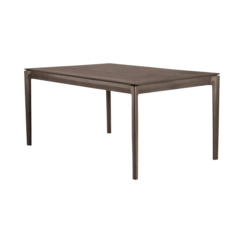 51555 Oak Bok brown dining table side cut HQ