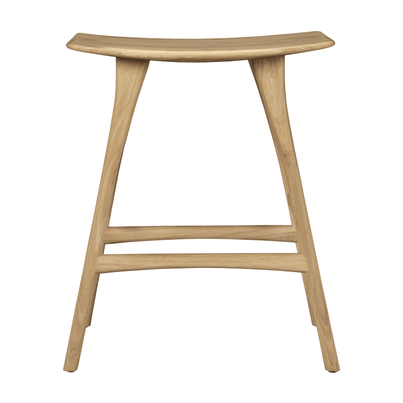 53044 Oak Osso counter stool front cut HQ