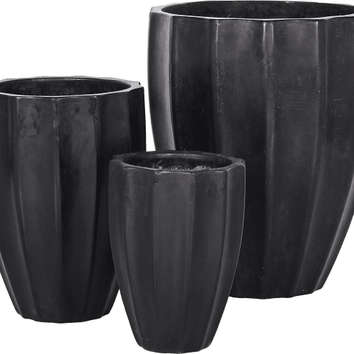 Allia Concrete Planter Black Medium Coco Republic 851342764 Group