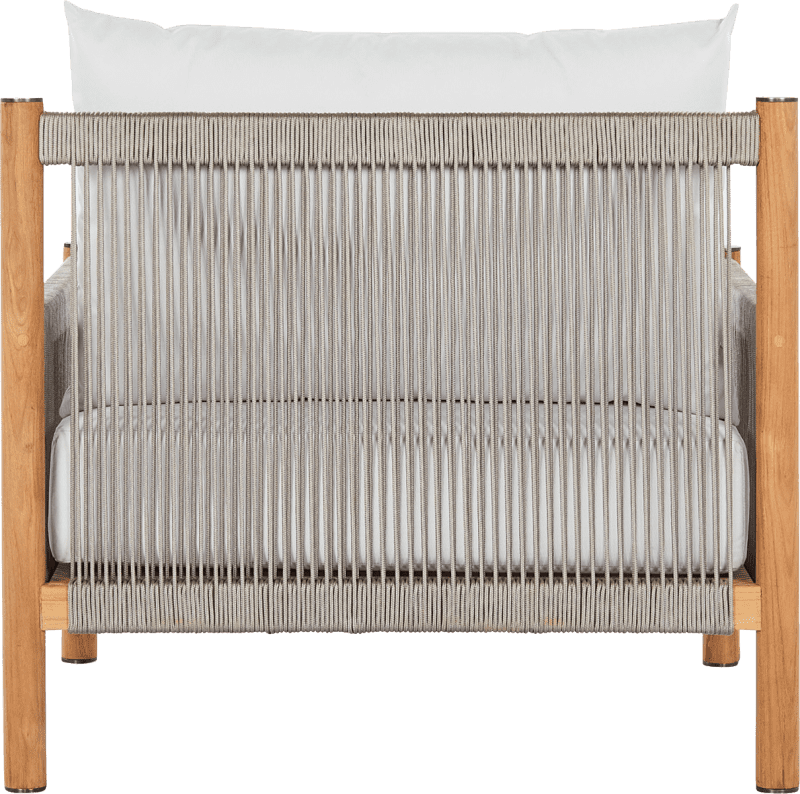 Architect Outdoor Lounge Chair Natural Coco Republic Back