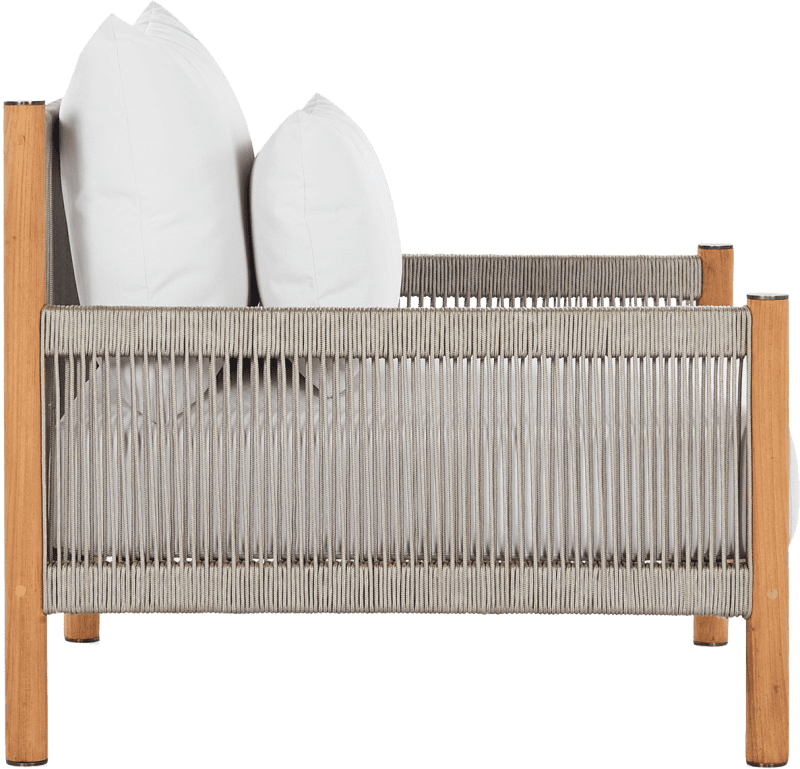 Architect Outdoor Lounge Chair Natural Coco Republic Side