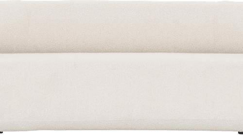 Avelline Curved Sofa Ivory Boucle Coco Republic Front 851532937