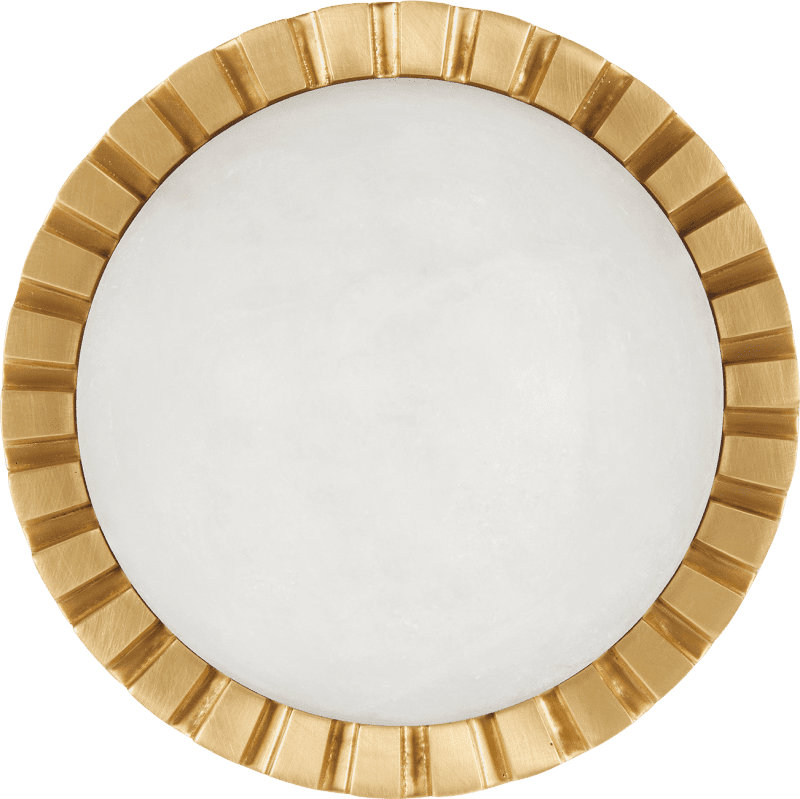 Connor Alabaster Wall Light Gold Coco Republic 851532315 Front