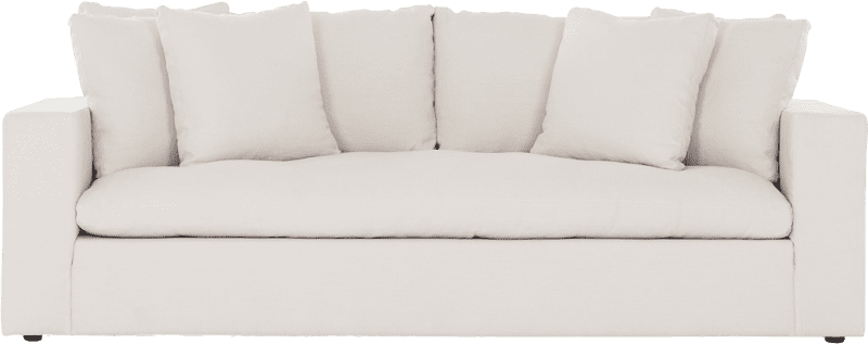 Dune Sofa Coco Republic Linen Mist White Front 851532637