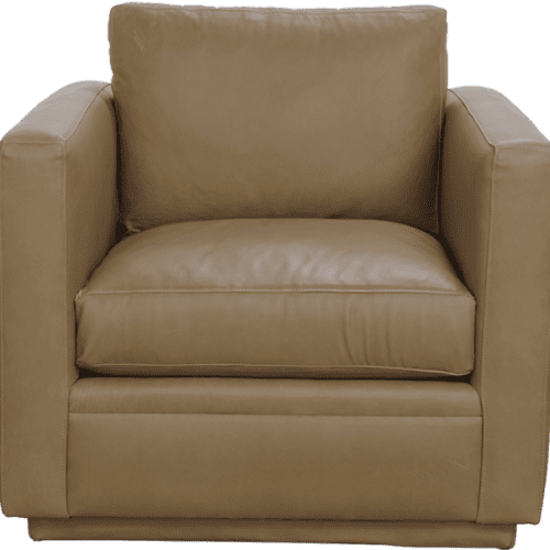 Elliot Leather Chair Front 534209420