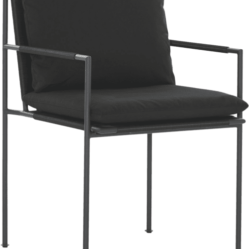 Malmo Outdoor Dining Chair Black Coco Republic 851495772 Angle Front 68c2f0e7 cd01 433b b964 bac72f94ec1d