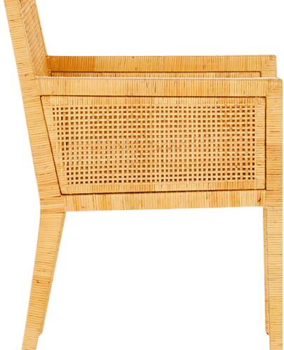 Montauk Dining Armchair Natural Side View d8a6af21 f0ff 4473 9137 4cd44b090af2