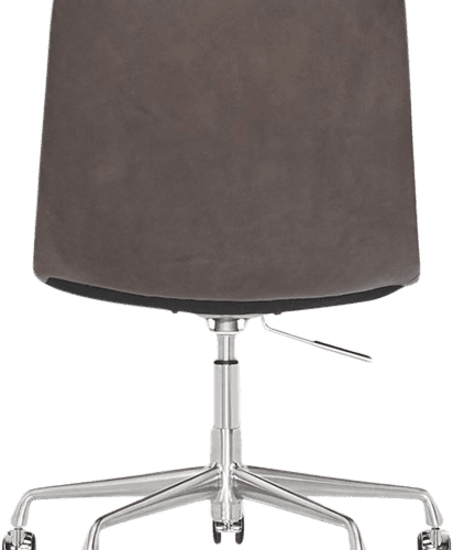 Paton Swivel Chair Graphite Leather Back View c18b0178 98f6 48a5 88bd deb26add8fea