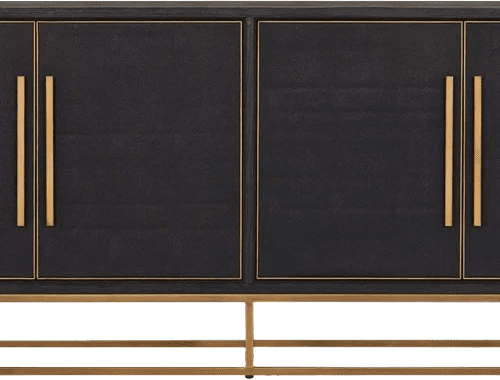 Sebastien Sideboard Black Shagreen Coco Republic 851532202 1