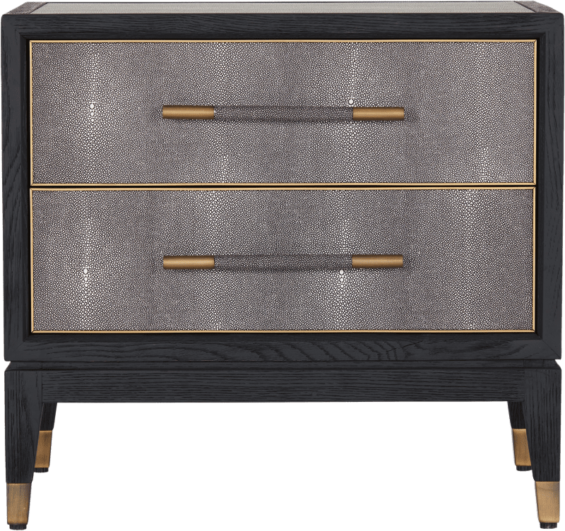 coco republic barolo shagreen 2 draws furniture bedside table 01