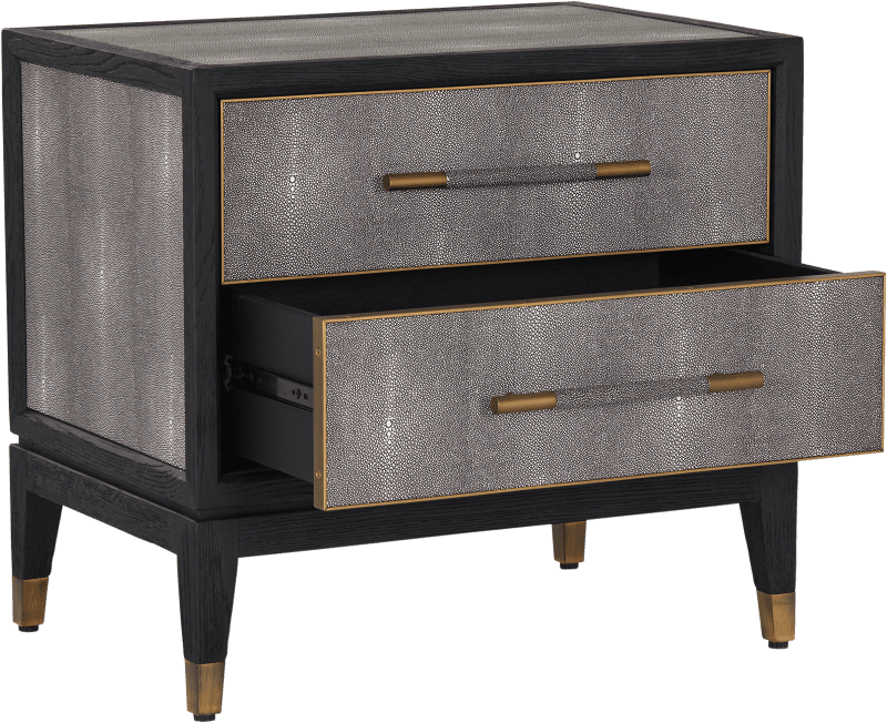 coco republic barolo shagreen 2 draws furniture bedside table 03