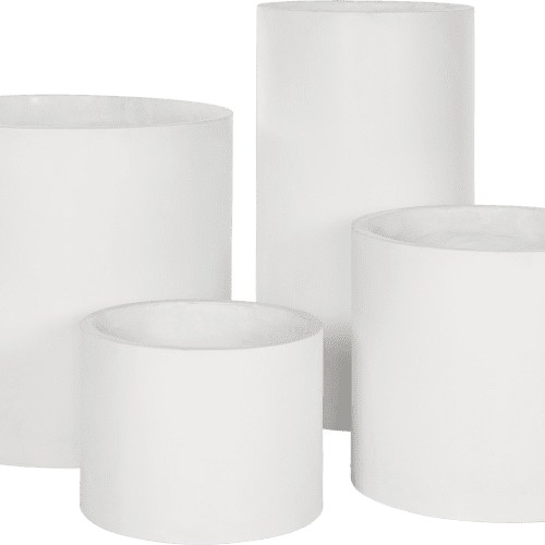 coco republic bruno cylinder planter white grouped homwares outdoor planters 001