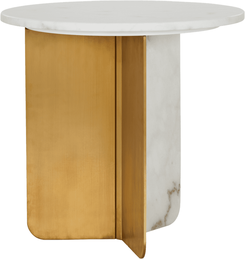 coco republic como marble brass furniture side table 02