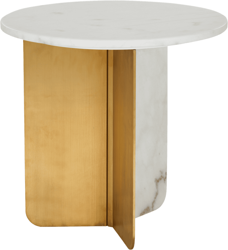 coco republic como marble brass furniture side table 03