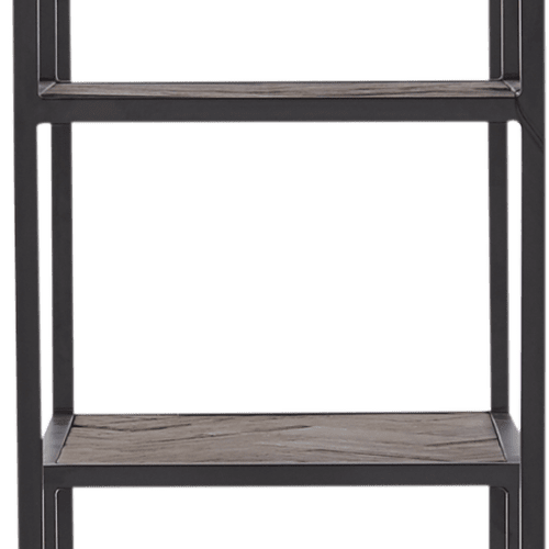 coco republic odessa oak black furniture shelves 05