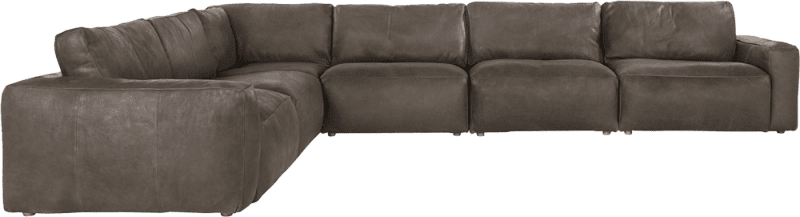 coco republic soren graphite leather furniture modular sofa 01