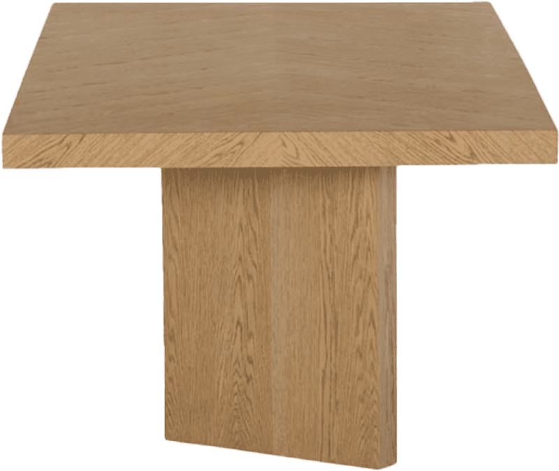 oslo dining table side view